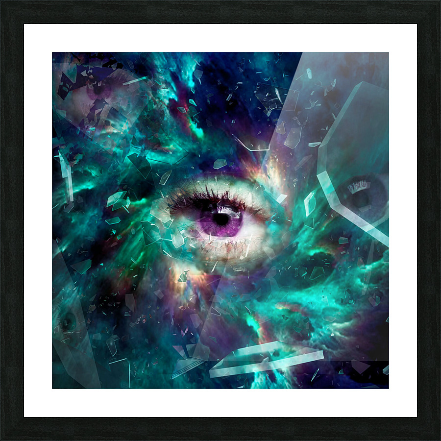 Shards Picture Frame print