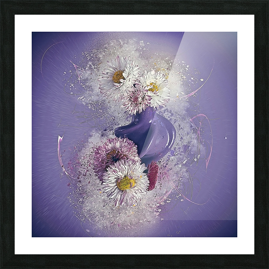 Daisies Picture Frame print