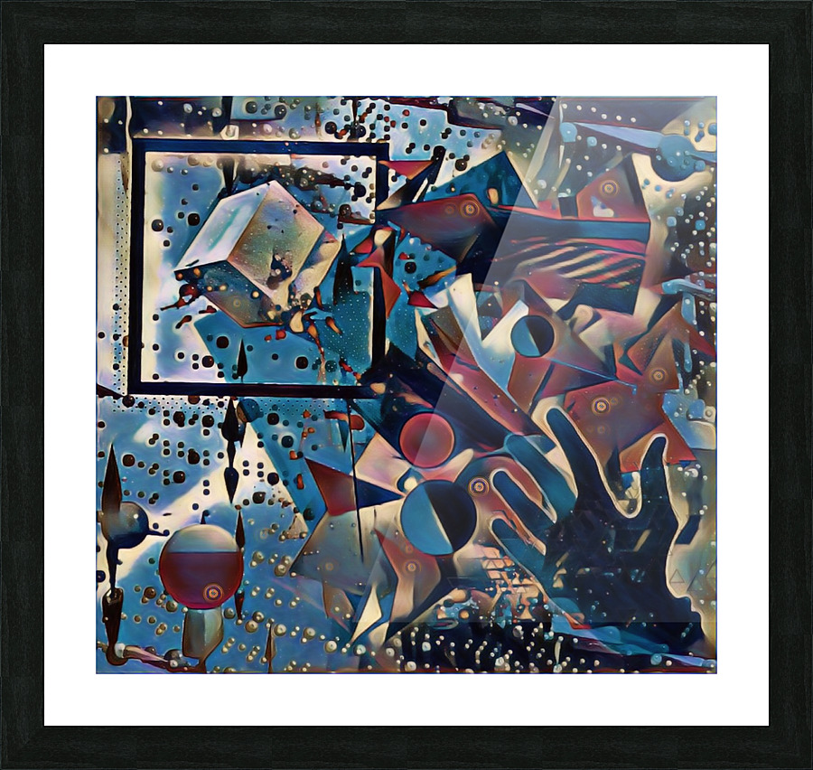 Chaos Picture Frame print