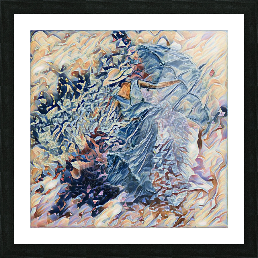 Wind Picture Frame print