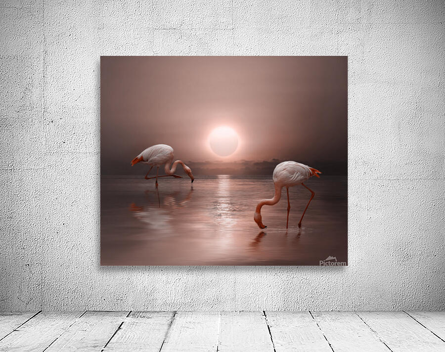 Flamingo Wall Preview