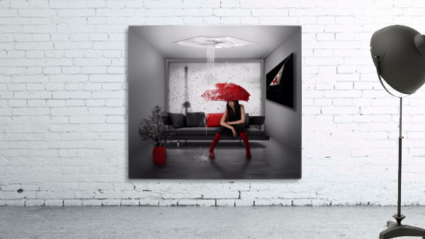 Rain in Paris Wall Preview