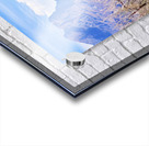 Blue Pastel Desert Acrylic print