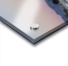 Balloons on the beach at sunrise Acrylic print