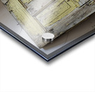 Old yellow door -1 Acrylic print