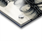 Barrels on the Crushpad Acrylic print