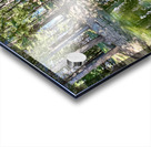 Ohme Gardens reflection pond Wenatchee Wa Acrylic print