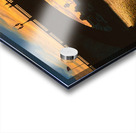 London Bridge - blue and orange sundown Acrylic print