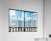 The windows of Front Street in Lahaina Acrylic Print