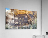 Newspaper Rock Acrylic Print