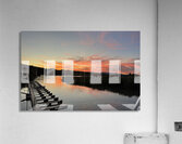 Sunset at the Topock Marina - 2 Acrylic Print