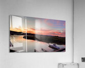 Sunset at the Topock Marina -1 Acrylic Print