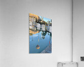 Reflection at the gate to English-2 Acrylic Print