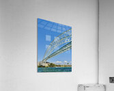 The bridge at Topock Acrylic Print