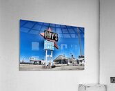 Roys Motel full view Acrylic Print