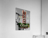 Kingman Club vintage sign Acrylic Print