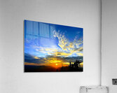Sunset at Snowbowl -4 Acrylic Print