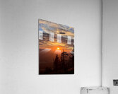 Sunset at Snowbowl -2 Acrylic Print