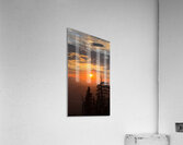 Sunset at Snowbowl -3 Acrylic Print