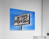 Whiting Bros Motel sign Yucca Arizona Route 66 - stylized Acrylic Print