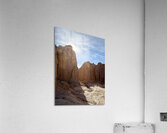 Chasing the light  -entrance to Mud Canyon Acrylic Print