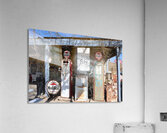 Mobil Oil at Hackberry Route 66 Acrylic Print