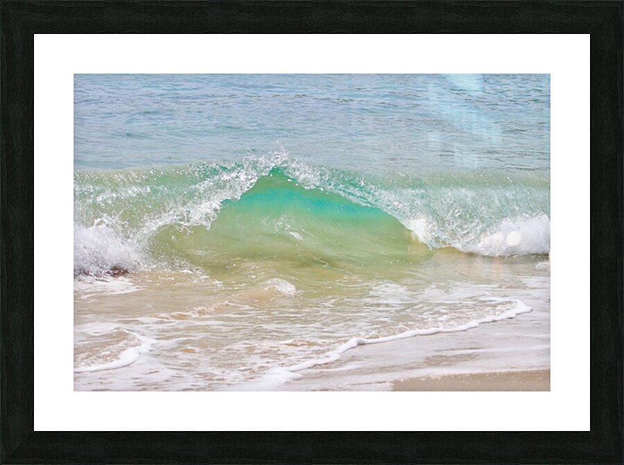 Wave Lanai Picture Frame print