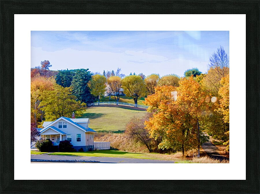 Autumn Estate Picture Frame print