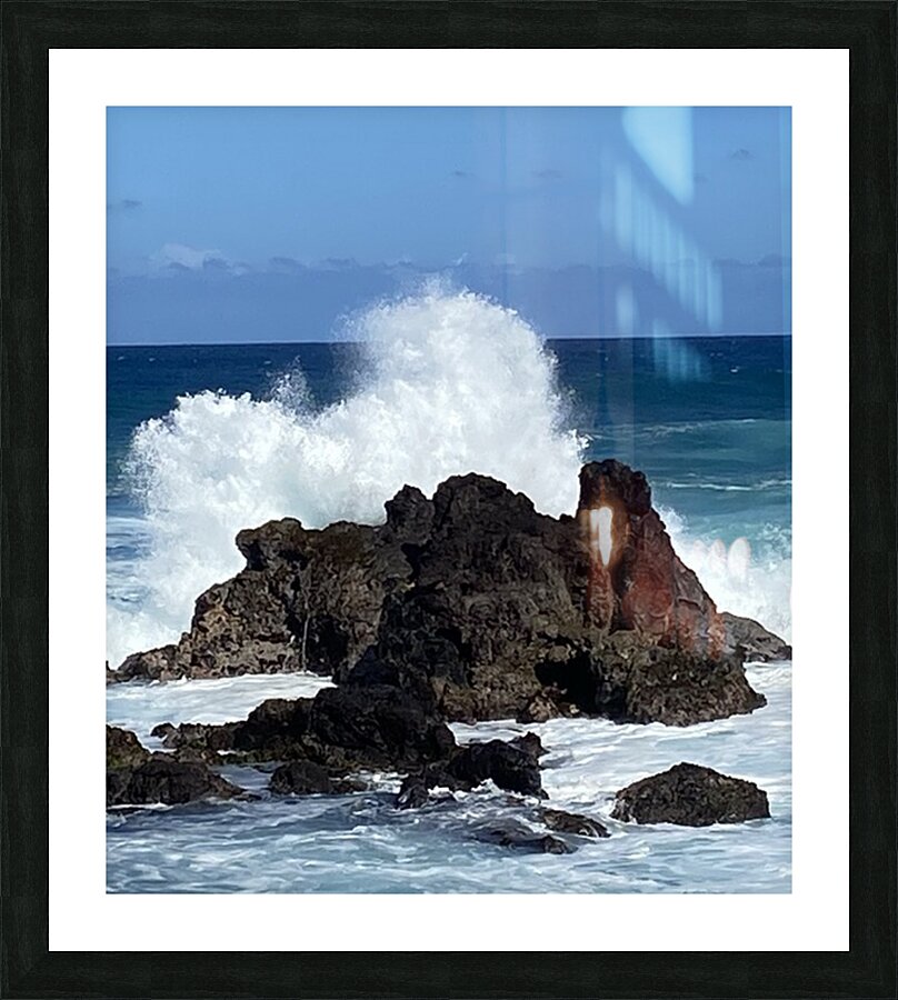 On the Rocks Picture Frame print