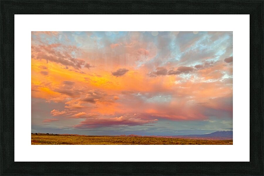 Moab Sunset Picture Frame print