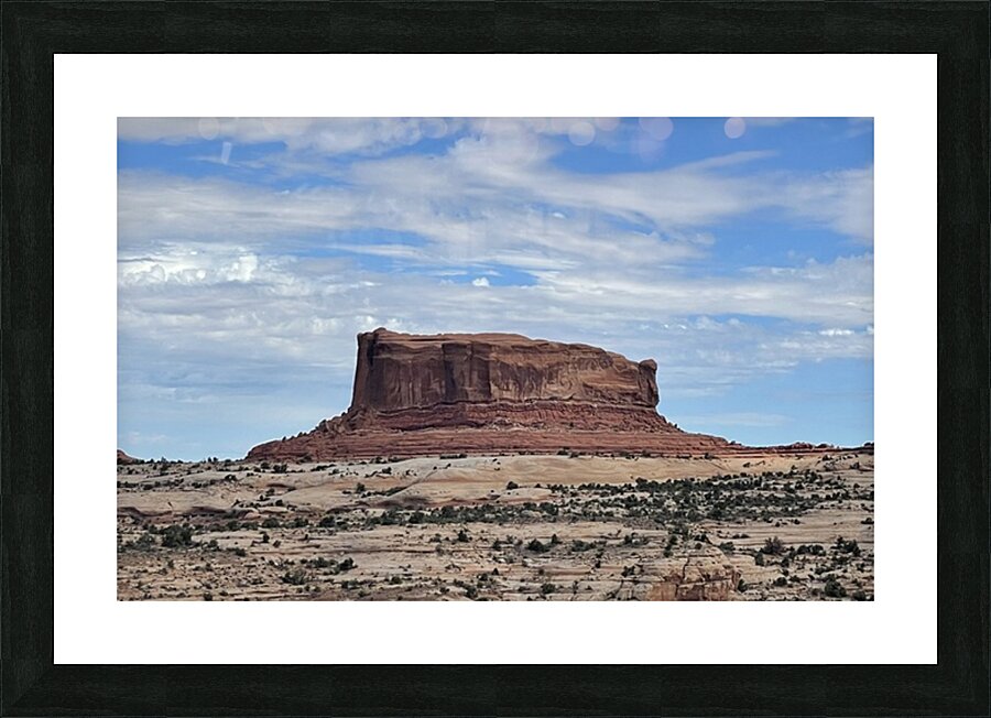 Merrimack Rock Picture Frame print