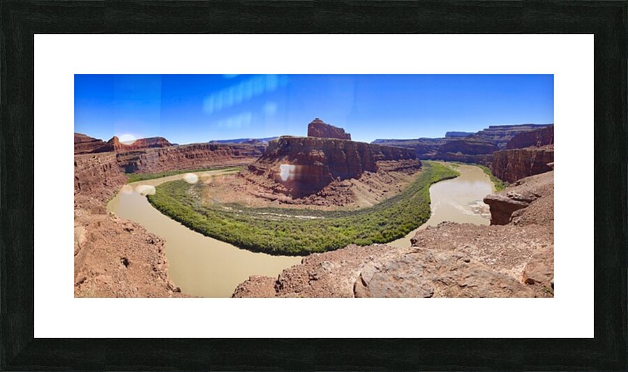 DeadHorse Point State Park - 2 Picture Frame print