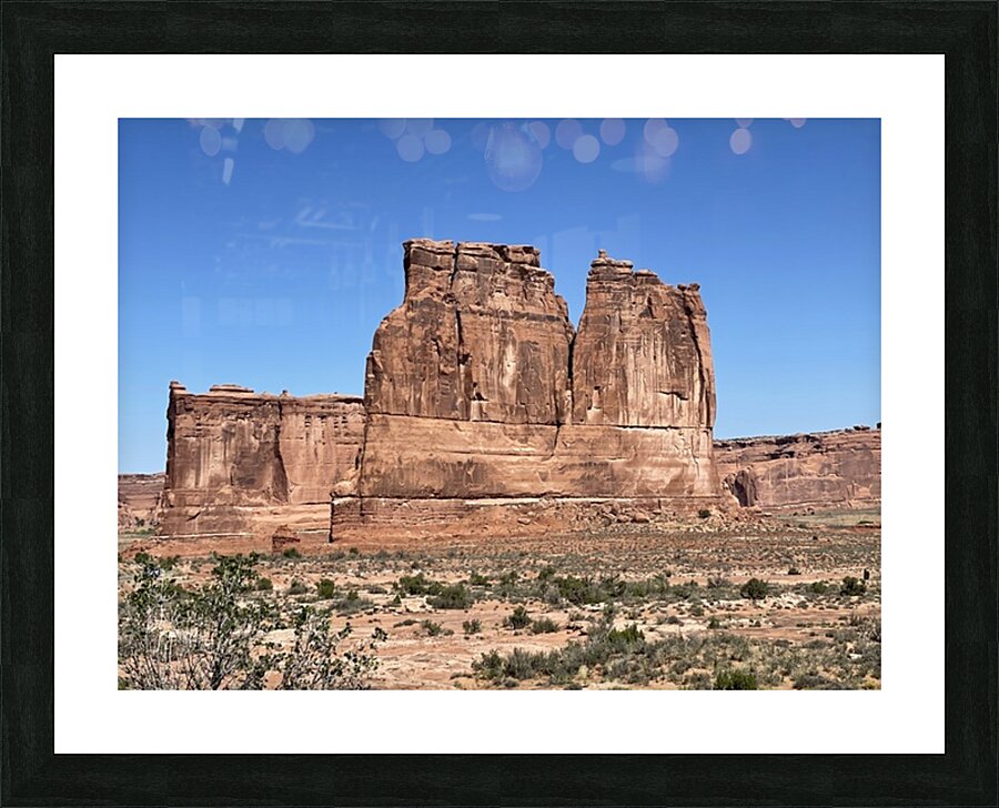 The Courthouse Towers Picture Frame print