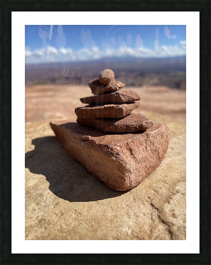 Zen Picture Frame print