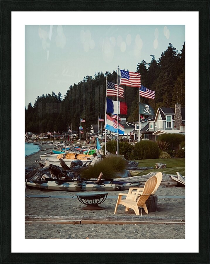 Americana Picture Frame print