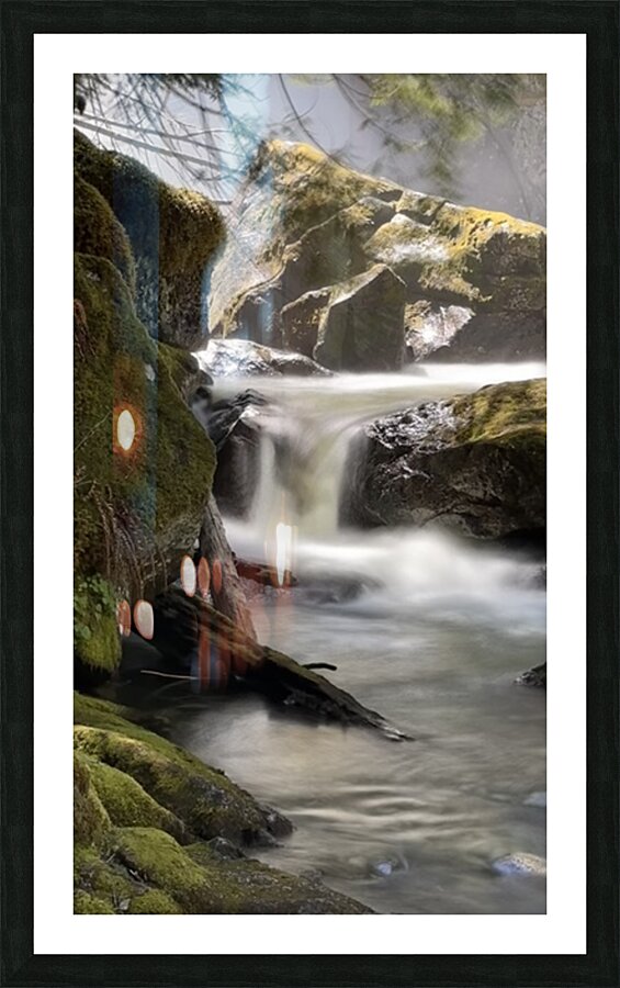Forest Flow Picture Frame print