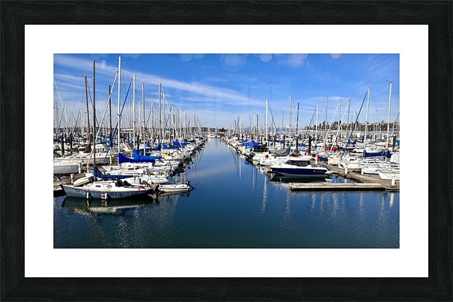 Everett Marina Picture Frame print