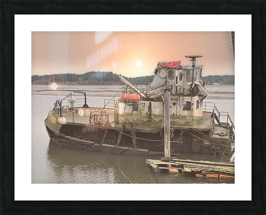 Faded Dreams Picture Frame print