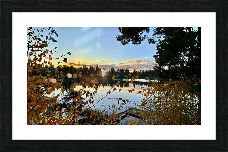 Star Lake Washington - 2 Picture Frame print