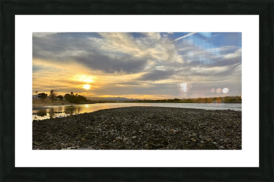 Sunrise on the Colorado 3 Picture Frame print