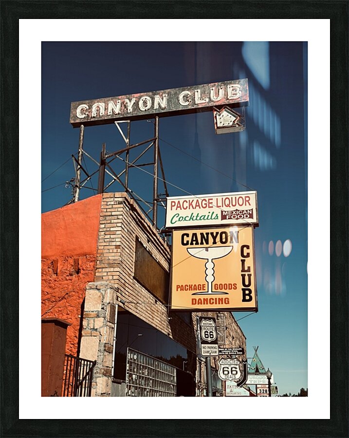 The Canyon Club Picture Frame print
