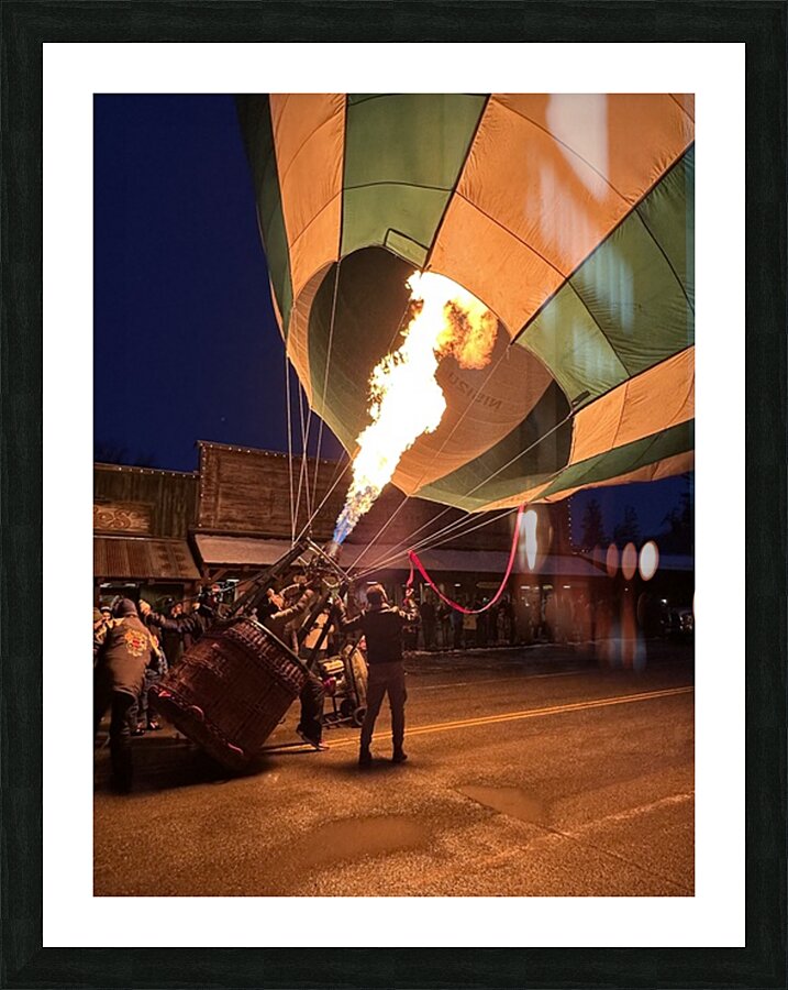 Winthrop Washington 4 Picture Frame print