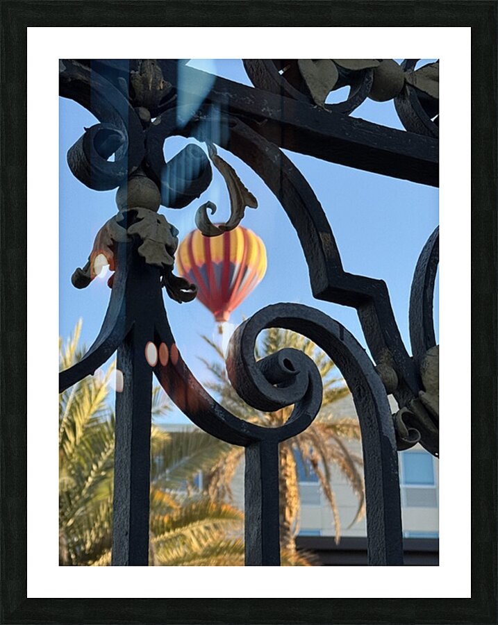 Through the Gate Picture Frame print