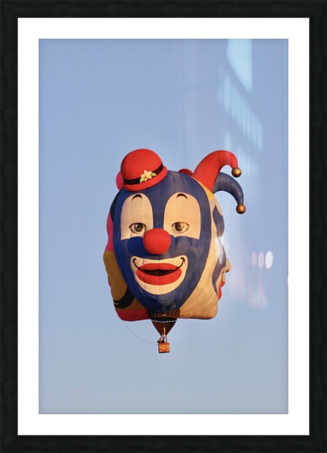 The Jester Picture Frame print
