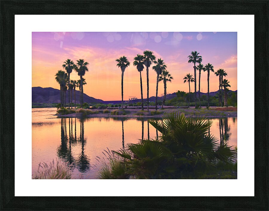 Sunset at Davis Camp -1 Picture Frame print