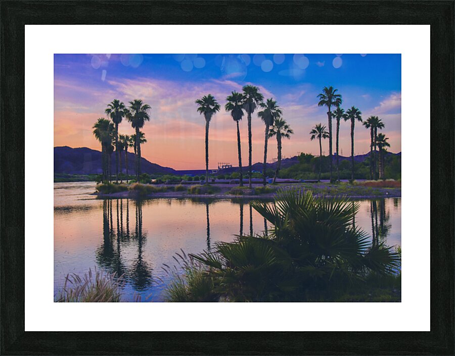 Sunset at Davis Camp -2 Picture Frame print