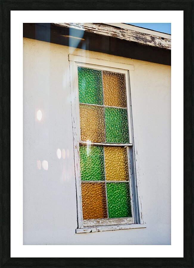Stained Glass Picture Frame print