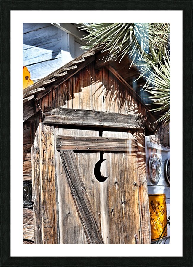 Outhouse -2 Picture Frame print