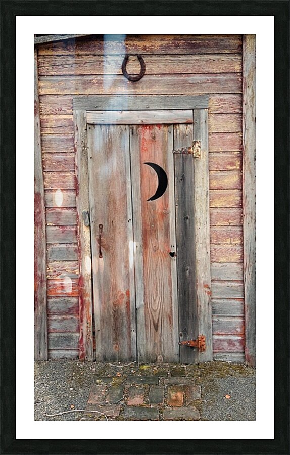 Outhouse -1 Picture Frame print
