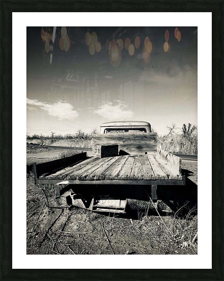 Rear View Picture Frame print